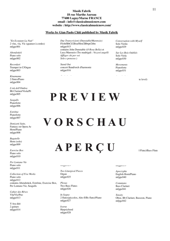 Produktgalerie: Seite 12 von 16 Apocryphe , , (Englischhorn + Klavier)
