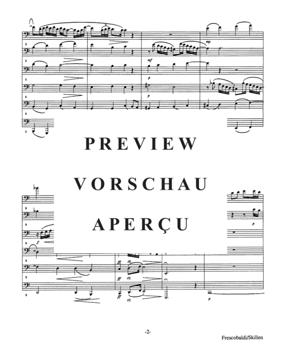 Produktgalerie: Seite 4 von 21 Toccata , , (Tuba Ensemble EEETTT)