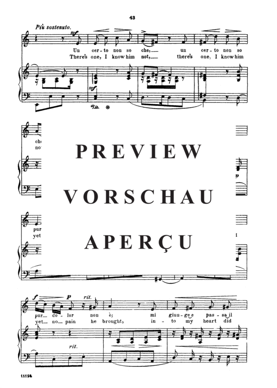 gallery: Un certo non so che, Parisotti, Alessandro, Medium Voice and Piano