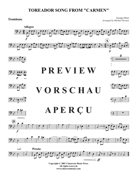gallery: Marsch aus Carmen , , (Blechbläserquintett)