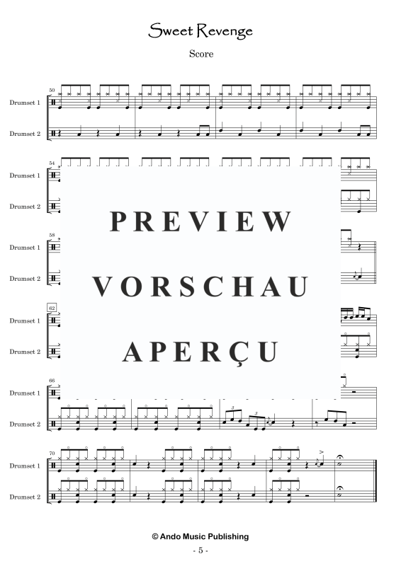 Produktgalerie: Seite 7 von 11 Sweet Revenge, , Drumset Duo