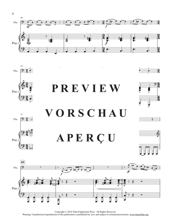 Produktgalerie: Seite 6 von 12 Handel This , , (Tuba + Klavier)