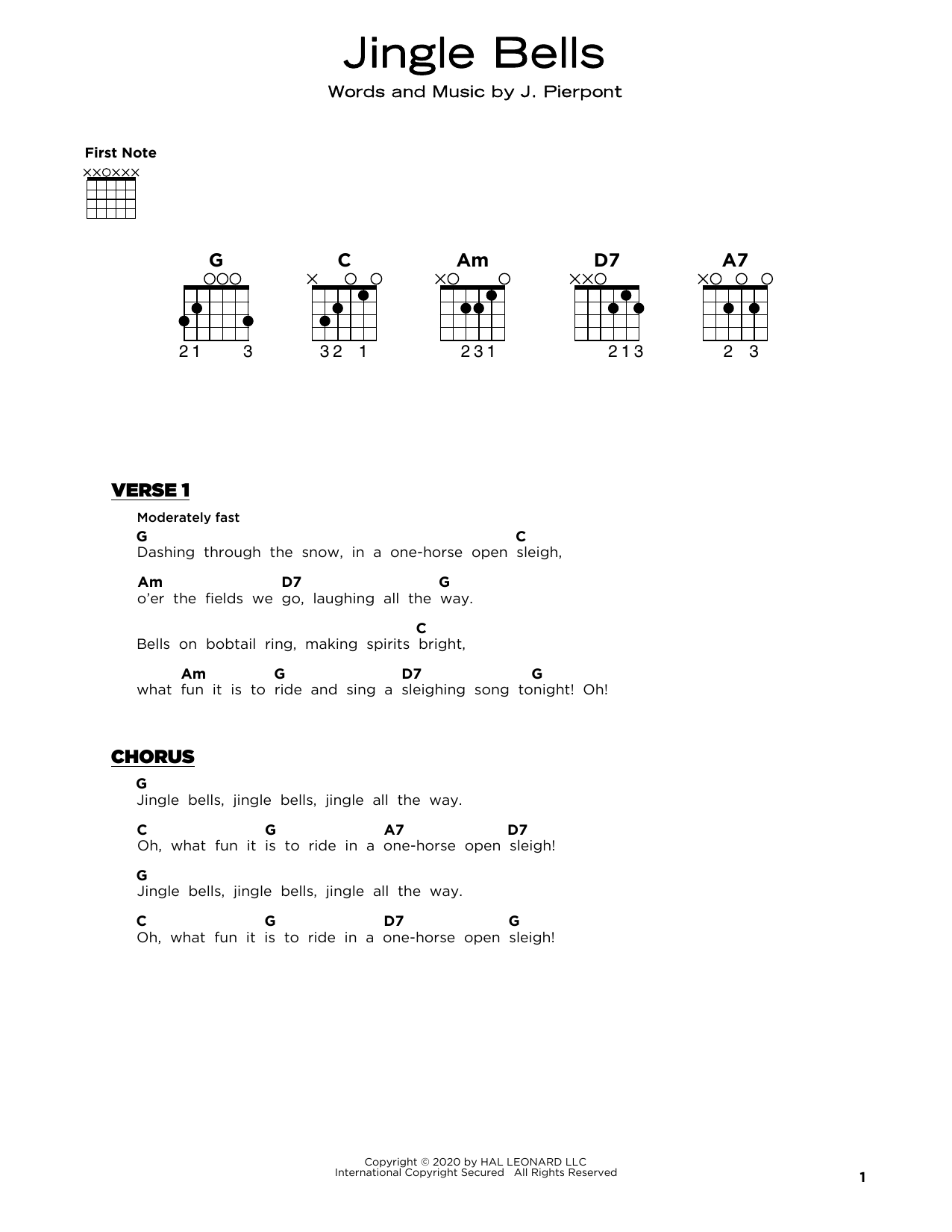 Produktbild zu: Jingle Bells