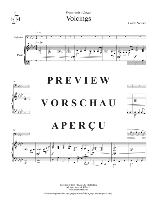 Product gallery: Page 4 of 12 Voicings , , (baritone pos + piano)