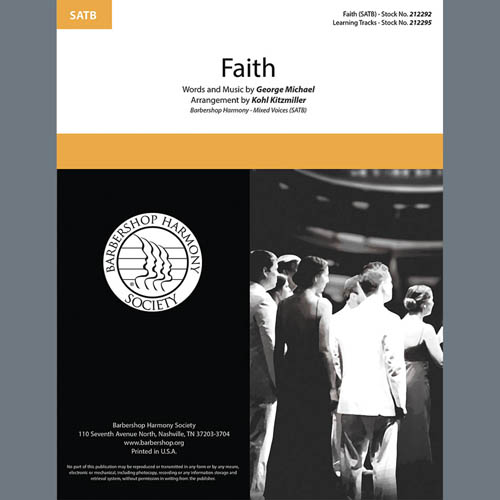 cover: Faith (arr. Kohl Kitzmiller), George Michael, Chor