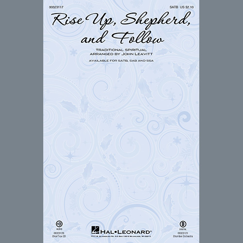 Product picture to: Rise Up, Shepherd, And Follow (arr. John Leavitt)