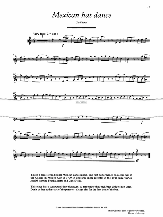 Product gallery: Page 1 of 1 Mexican Hat Dance, Traditional