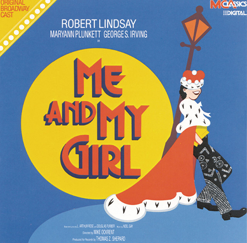 cover: Leaning On A Lamp Post (from Me And My Girl), Noel Gay, Klavier