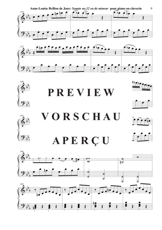 Product gallery: Page 10 of 17 Sonata no. 12 in c minor , Horvath, Nicolas, (Klavier/Cembalo Solo)