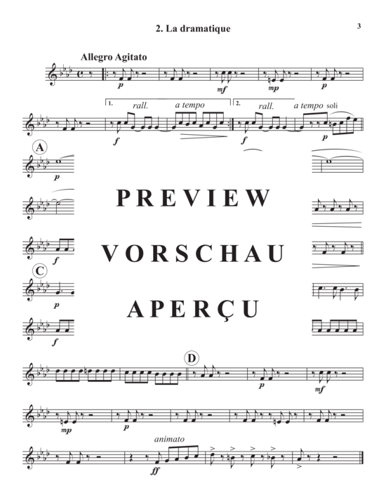 Produktgalerie: Seite 19 von 21 Two Movements from Brilliantes and Melodique , , (Blechbläserquintett)