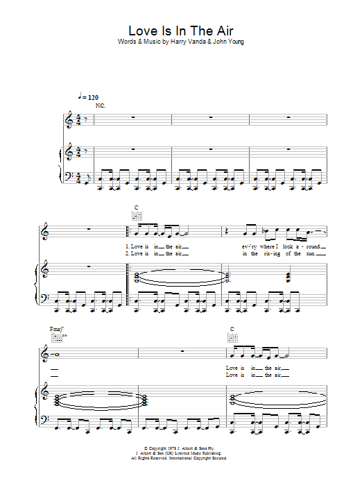 Produktgalerie: Seite 1 von 1 Love Is In The Air, John Young, Gesang, Gitarre, Klavier