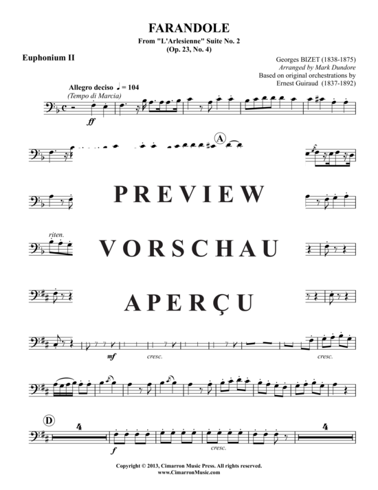 Product gallery: Page 12 of 21 Farandole (Volkstanz) , ,  (Tuba Quartet: 2x baritone, 2x tuba)