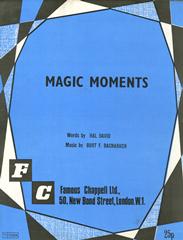 cover: Magic Moments, Burt Bacharach