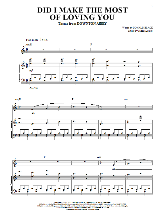Product gallery: Page 1 of 1 Did I Make The Most Of Loving You, Donald Black