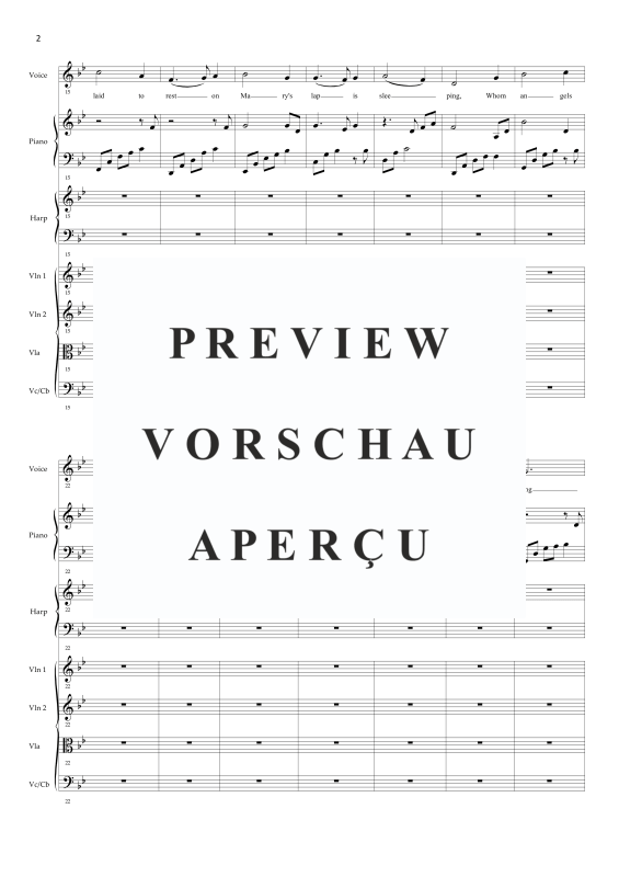 Produktgalerie: Seite 5 von 11 What Child Is This, , Solo Gesang und Orchester