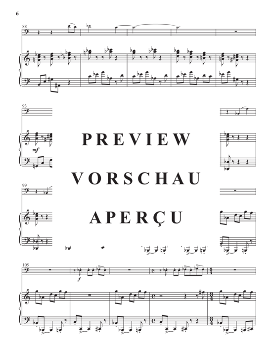 Product gallery: Page 8 of 21 Impromptu for Two , , (euphonium + piano)