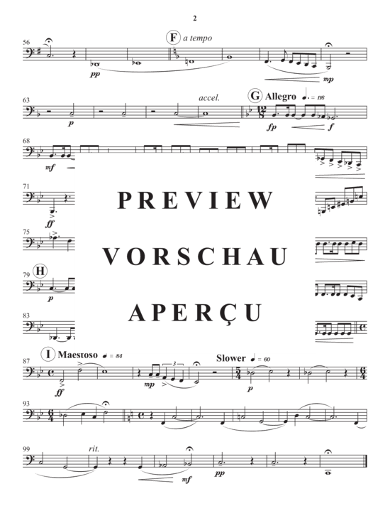 Product gallery: Page 14 of 14 Continuum , , (Trombone Quartet)