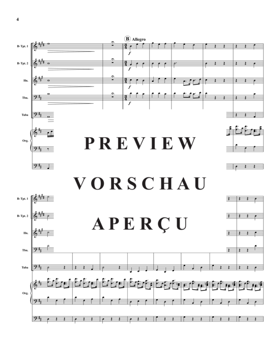 gallery: Zadok the Priest , , (Blechbläser-Quintett + Orgel)