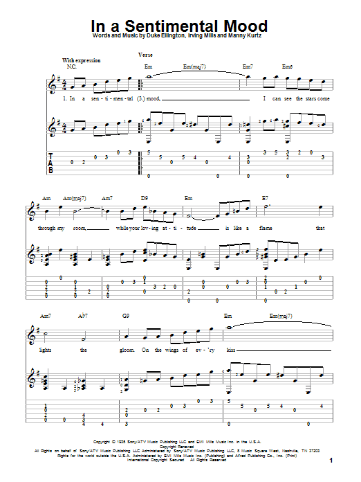 Produktbild zu: In A Sentimental Mood