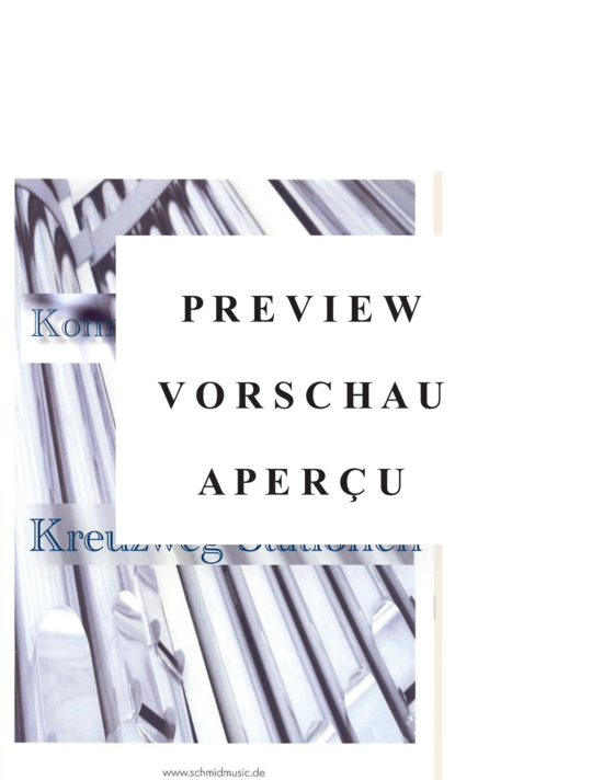 Product gallery: Page 2 of 13 Kreuzwegstationen , , (violin + organ)