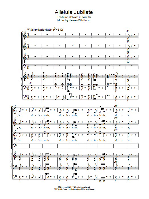Product picture to: Alleluia Jubilate