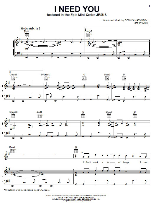 Produktgalerie: Seite 1 von 1 I Need You, LeAnn Rimes, Gesang, Gitarre, Klavier