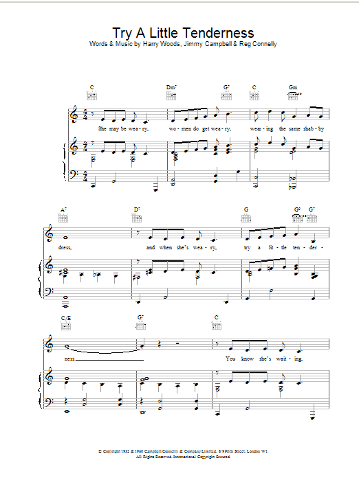 Produktbild zu: Try A Little Tenderness