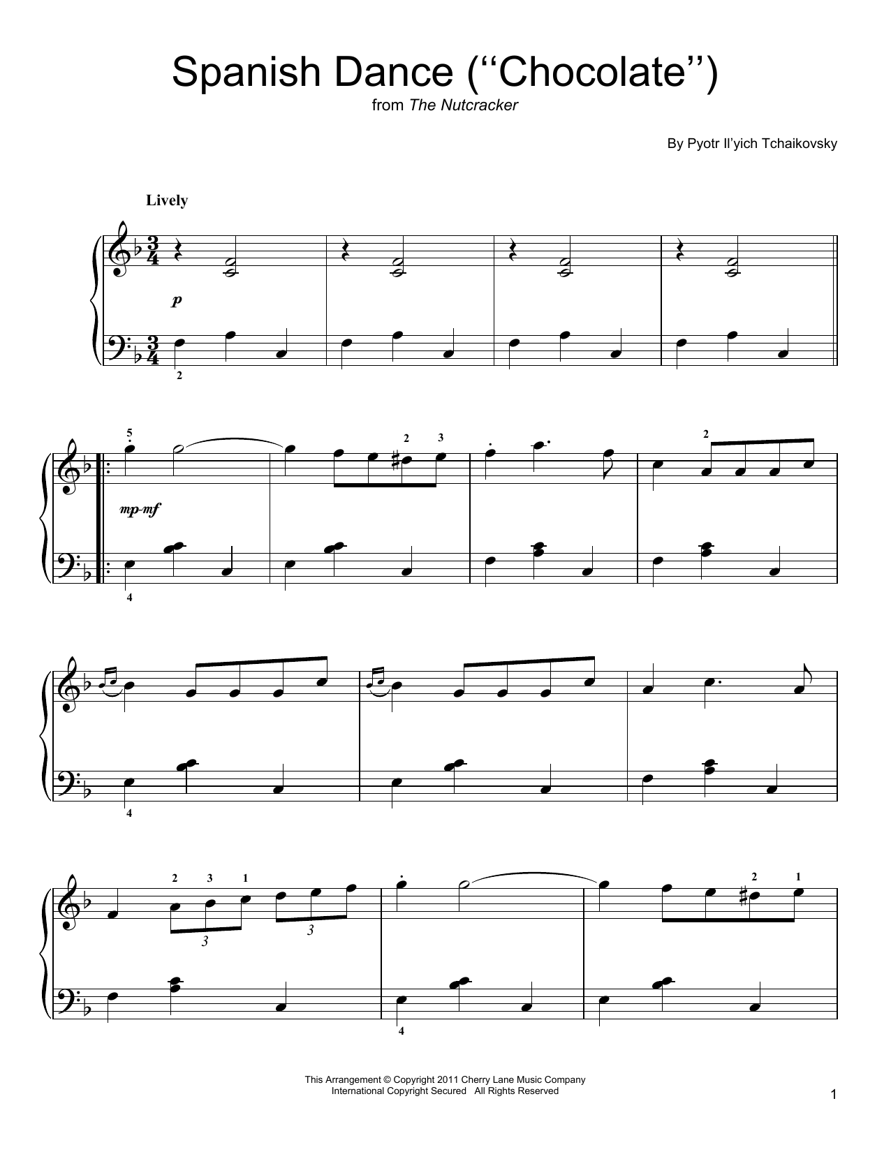 Produktbild zu: Spanish Dance