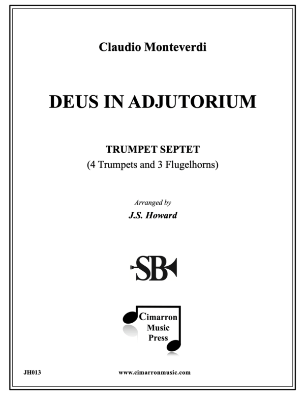 Produktbild zu: Deus in AdjutoriumClaudio Monteverdi