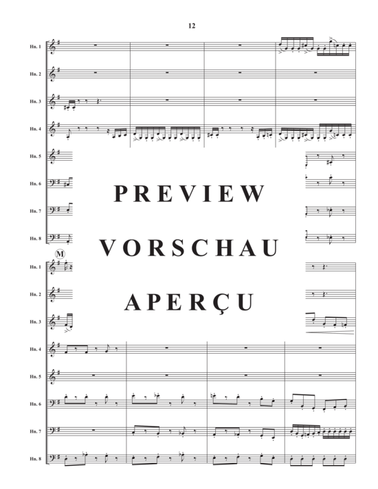 Product gallery: Page 14 of 21 Movement one from Serenade for Strings , , (Horn ensemble 1-8 horns)