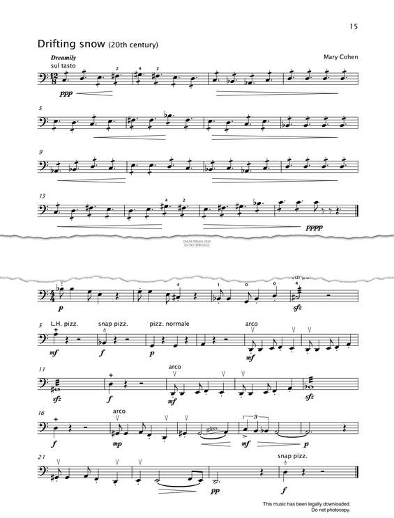 Produktgalerie: Seite 1 von 1 Drifting Snow, Mary Cohen, Violoncello