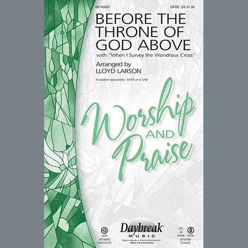 Produktbild zu: Before The Throne Of God Above