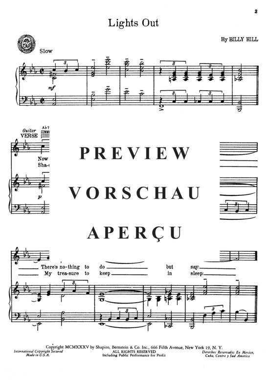 Produktgalerie: Seite 3 von 8 Lights Out , Duchin, Eddy  , Klavier und Gesang