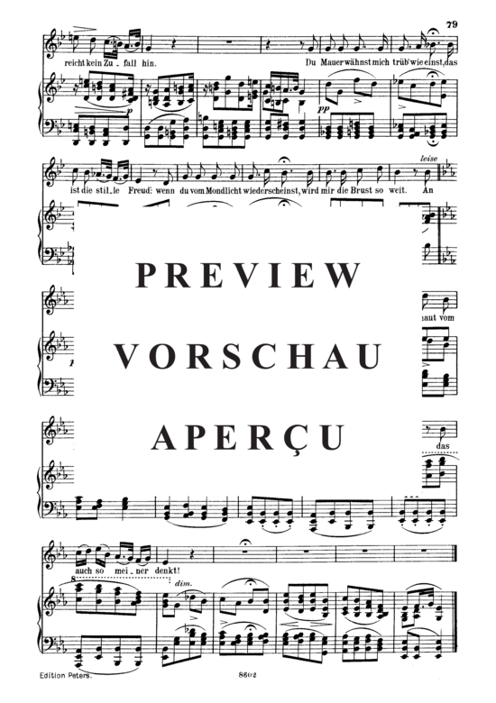 Product gallery: Page 4 of 4 Am Fenster D.878, , Medium Voice and Piano