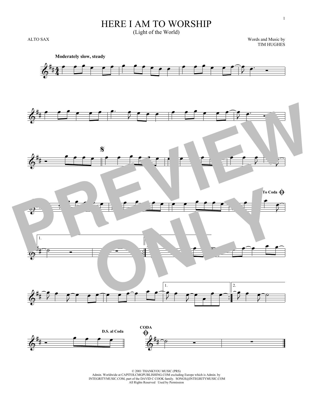 Product gallery: Page 1 of 1 Here I Am To Worship (Light Of The World), Phillips, Craig & Dean
