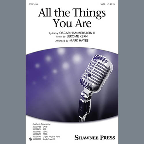 cover: All The Things You Are, Mark Hayes, Chor
