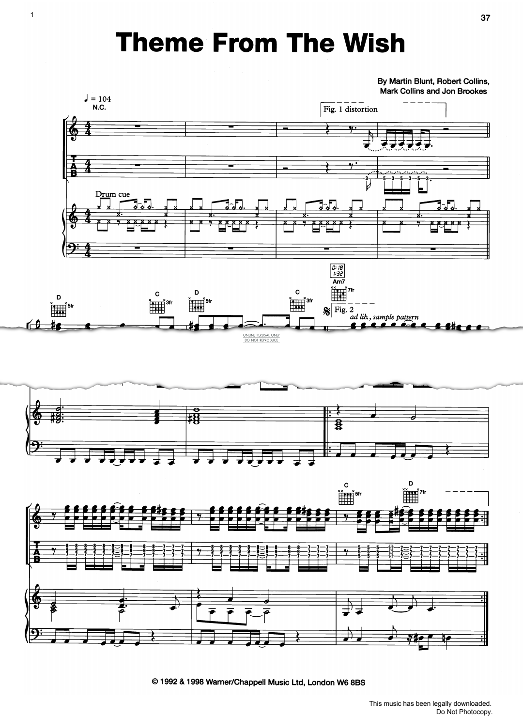 Product gallery: Page 1 of 1 Theme From The Wish, The Charlatans