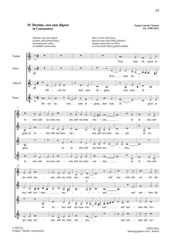 gallery: Domine, non sum dignus / Miserere mei, , (Gemischter Chor)