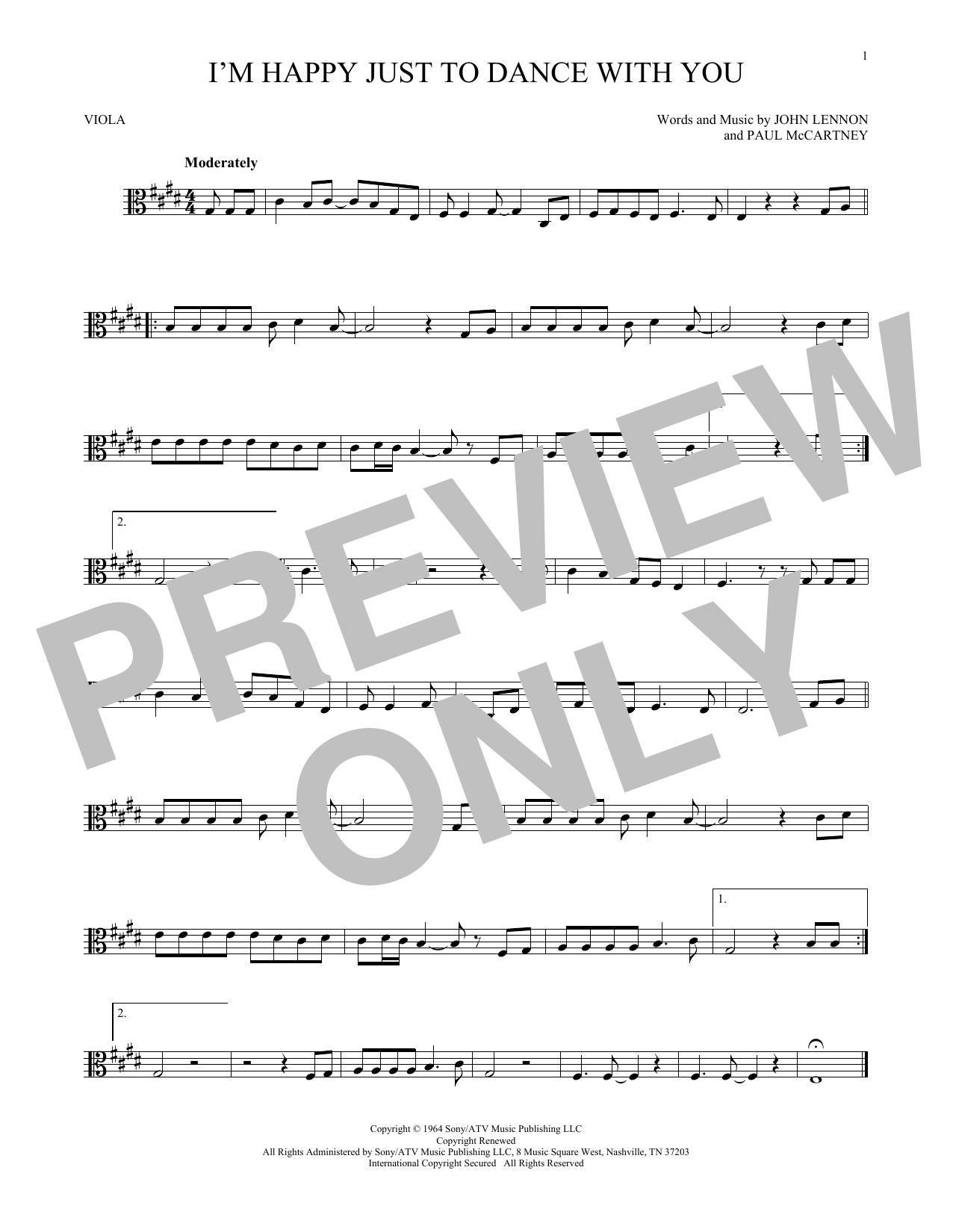 Product gallery: Page 1 of 1 I'm Happy Just To Dance With You, The Beatles