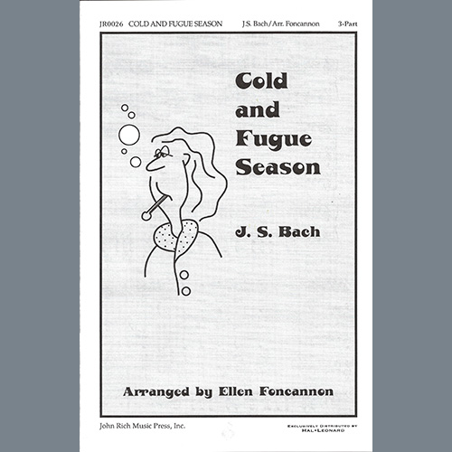 cover: Cold and Fugue Season (arr. Ellen Foncannon), J.S. Bach, Chor