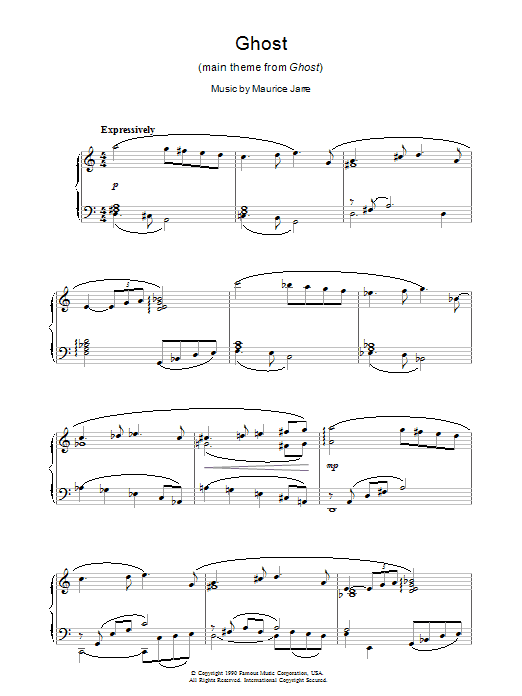 Product gallery: Page 1 of 1 Ghost (Theme), Maurice Jarre
