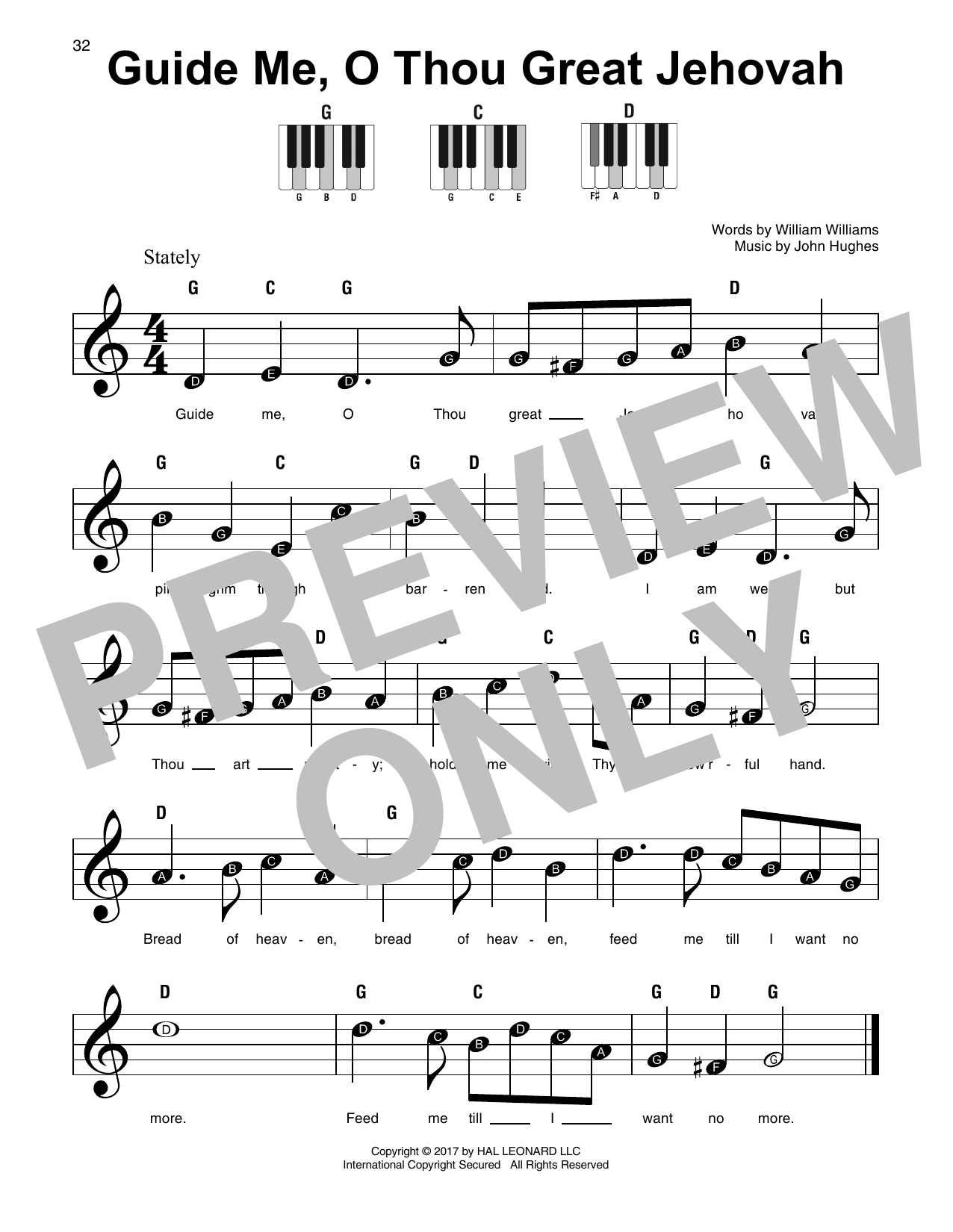 Produktbild zu: Guide Me, O Thou Great Jehovah