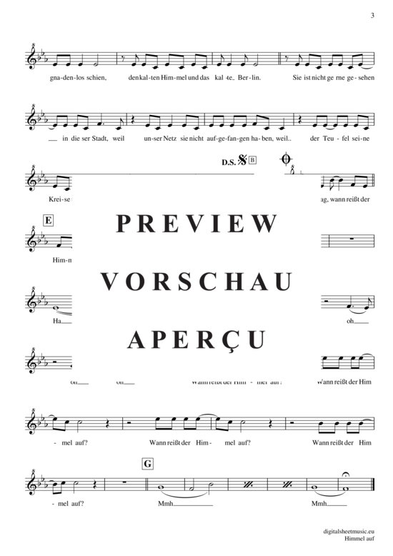 Product gallery: Page 4 of 4 Himmel auf , Silbermond, (recorder)