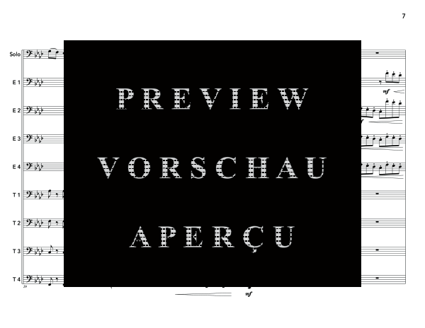 Produktgalerie: Seite 11 von 11 Overture to the Barber of Seville, , (Blechbläser Ensemble Euphonium/Tuba + EEEETTTT)