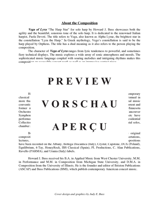 Produktgalerie: Seite 3 von 19 Vega of Lyra The Harp Star , , (Harfe Solo)