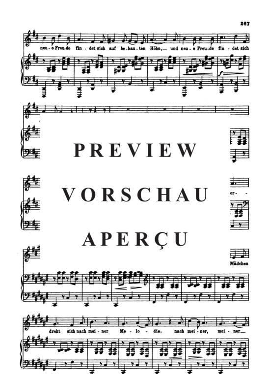 Product gallery: Page 4 of 5 Der Musensohn D.764, , Low Voice and Piano