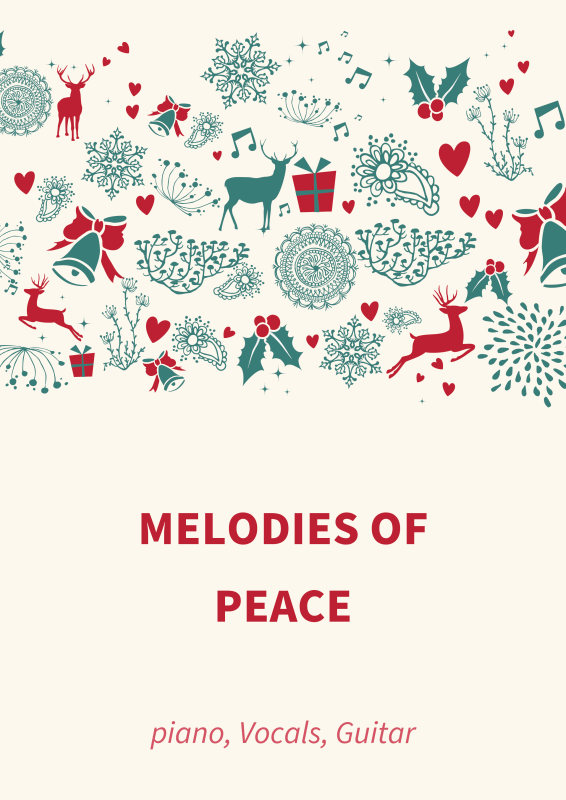 Produktbild zu: Melodies of peace - Christmas Classics for Voice and Piano