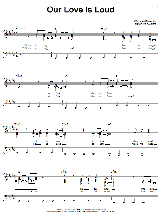 Product picture to:  Our Love Is Loud - David Crowder