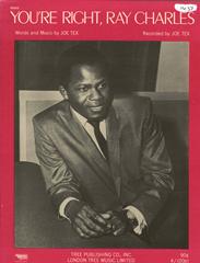 cover: You're Right, Ray Charles, Joe Tex, Gesang, Gitarre, Klavier