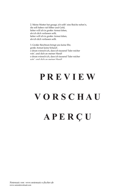 Product gallery: Page 3 of 3 Treue in der Fremde , , Piano and Voice